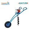 Bundle of 68 cc Earth Auger With 12 Inch Bit And One
  Wheel Trolly Insight Agrotech