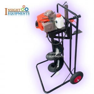 Two Wheel Trolly Only For 52Cc, 63Cc, 68Cc, 71Cc, 82Cc Earth Auger Earth Auger Stand Insight Agrotech