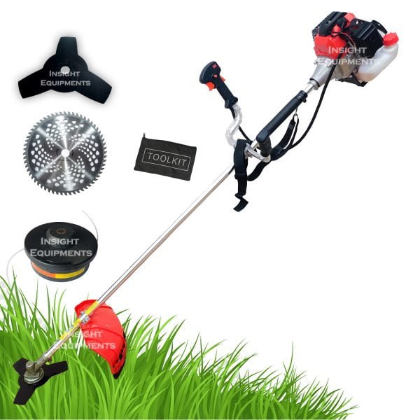 Brush Cutter 2 Stroke 52cc Petrol engine Side Pack Crop / Grass Cutter Machine 2 Stroke Brush Cutters Insight Agrotech