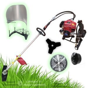 Brush Cutter 4 Stroke 35cc Petrol engine Back Pack Crop / Grass Cutter Machine Gx35 Type with Crop Collector 4 Stroke Brush Cutters Insight Agrotech
